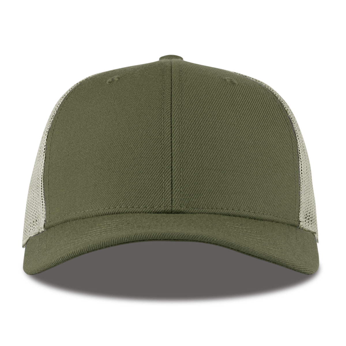 Bare Curved Trucker Light Loden Front