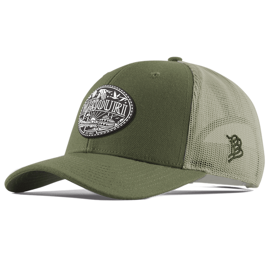 Missouri Traveler Curved Trucker Light Loden
