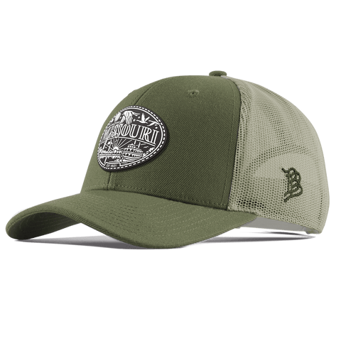 Missouri Traveler Curved Trucker Light Loden