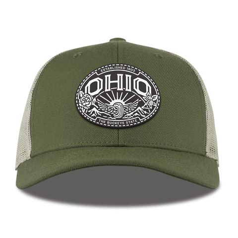 Ohio Traveler Curved Trucker Light Loden