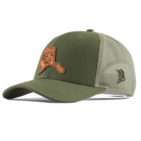 Alaska 49 Curved Trucker Light Loden