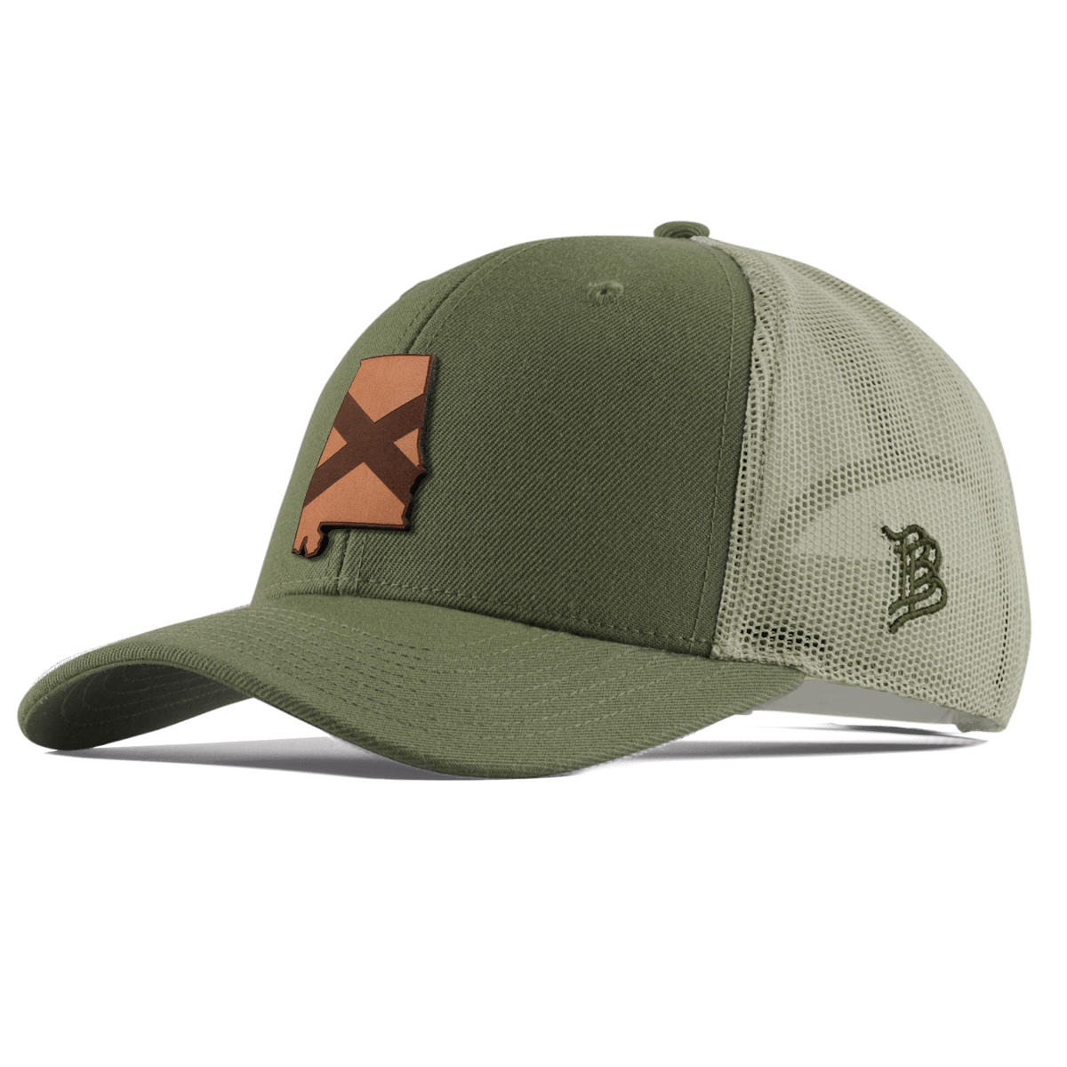 Alabama 22 Curved Trucker Light Loden