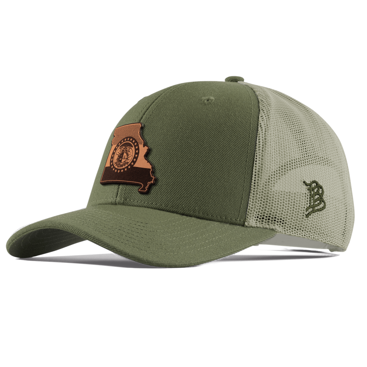 Missouri 24 Curved Trucker Light Loden