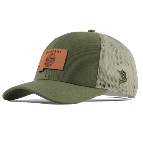 Montana 41 Curved Trucker Light Loden