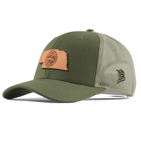 Nebraska 37 Curved Trucker Light Loden