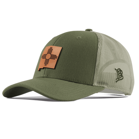 New Mexico 47 Curved Trucker Light Loden