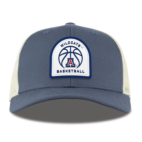 University of Arizona "Arizona Basketball" Curved Trucker Light Navy