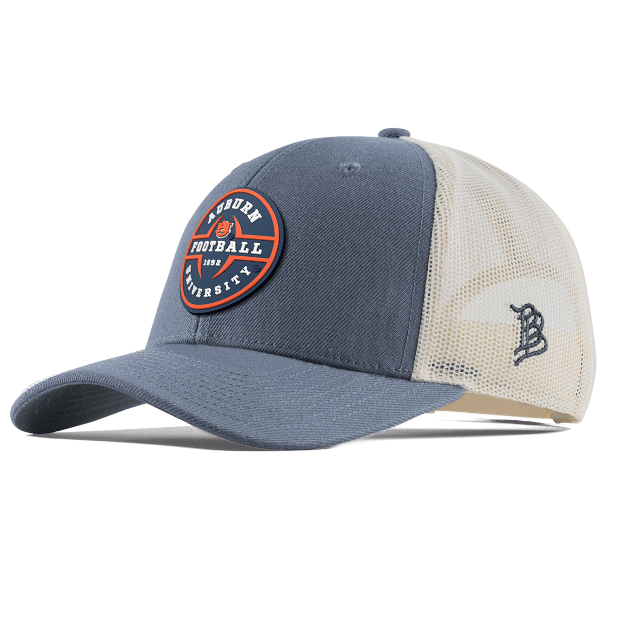 Auburn University "Auburn Football" Legacy Curved Trucker Light Navy