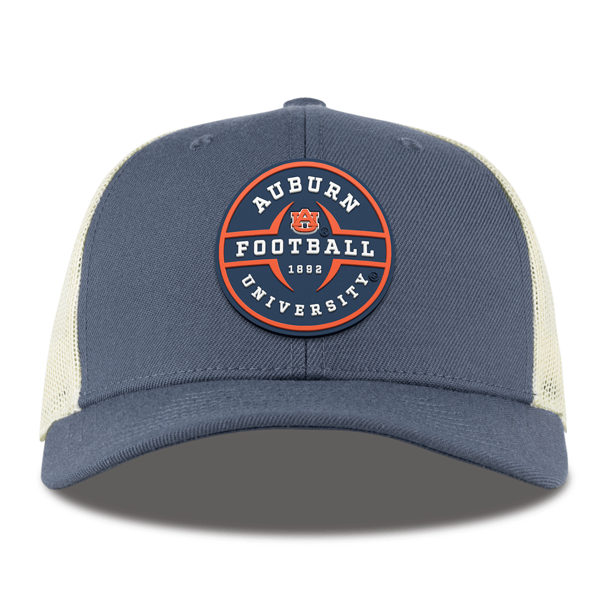 Auburn University "Auburn Football" Legacy Curved Trucker Light Navy