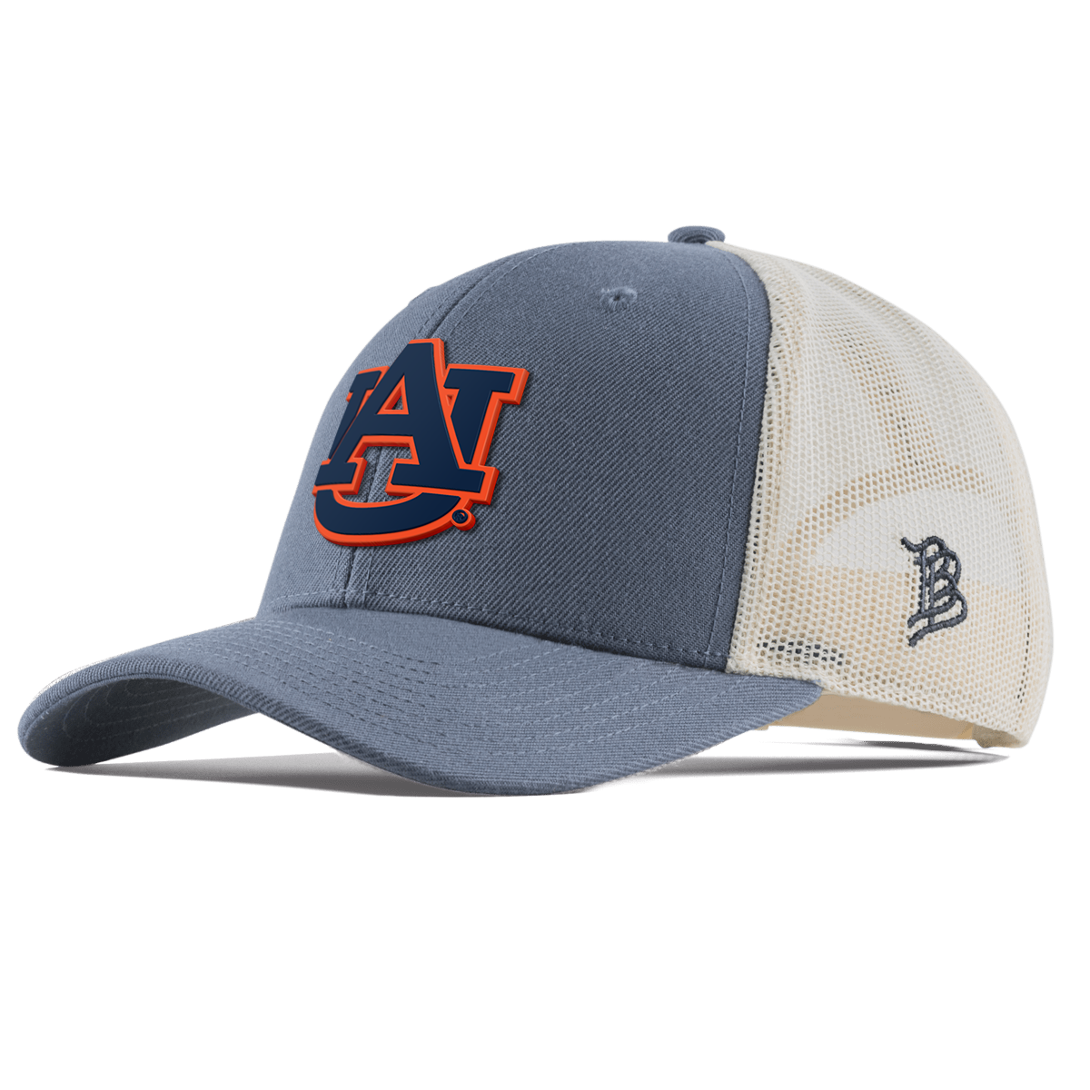 Auburn University "Auburn Team Logo" Curved Trucker Light Navy