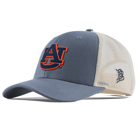 Auburn University "Auburn Team Logo" Curved Trucker Light Navy