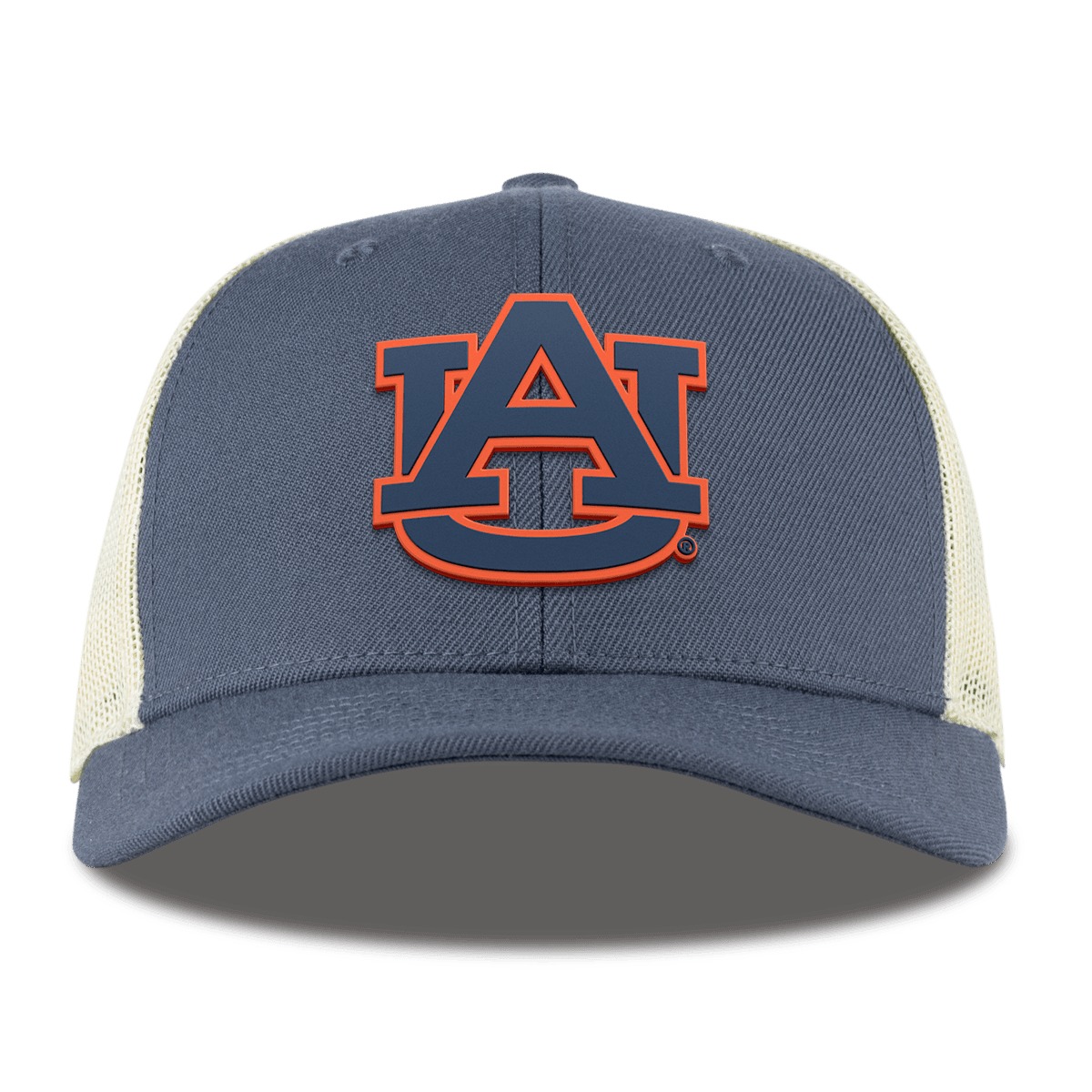Auburn University "Auburn Team Logo" Curved Trucker Light Navy