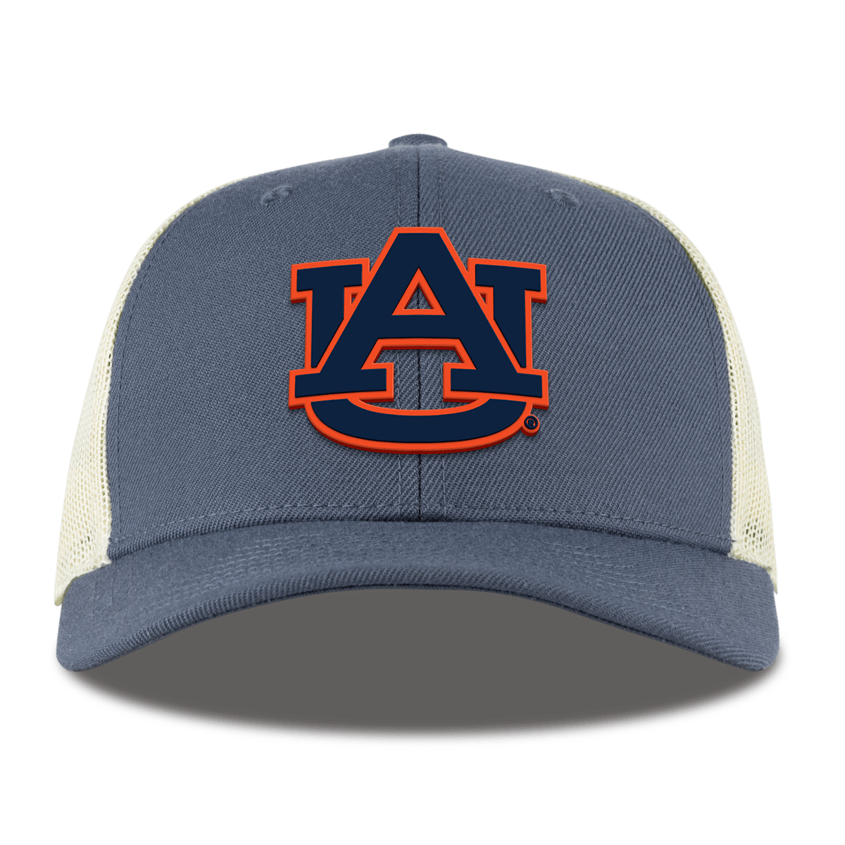 Auburn University "Auburn Team Logo" Curved Trucker Light Navy