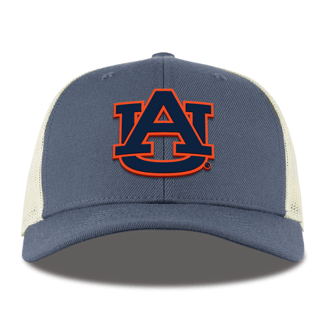 Auburn University "Auburn Team Logo" Curved Trucker Light Navy