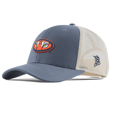 Auburn University "Auburn Tiger Eyes" Curved Trucker Light Navy