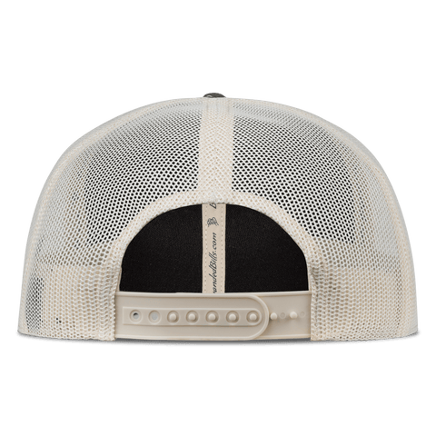 University of Memphis "Memphis Script" Curved Trucker Back Light Navy