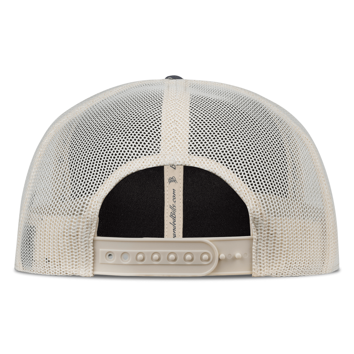 Gonzaga University "Zags Block" Curved Trucker Back Light Navy