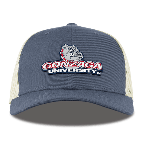 Gonzaga University "Gonzaga Team Logo" Curved Trucker Light Navy
