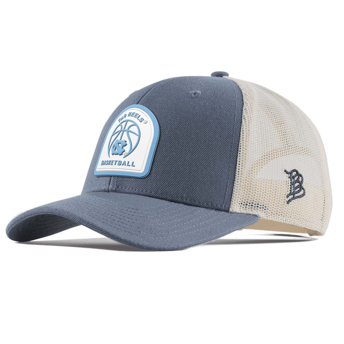 University of North Carolina "North Carolina Basketball" Curved Trucker Light Navy