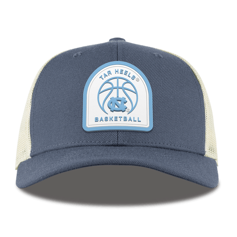 University of North Carolina "North Carolina Basketball" Curved Trucker Light Navy