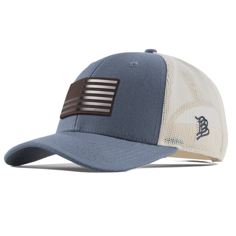 Old Glory Midnight Curved Trucker Light 