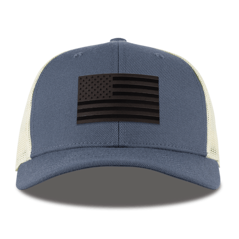 Old Glory Midnight Curved Trucker