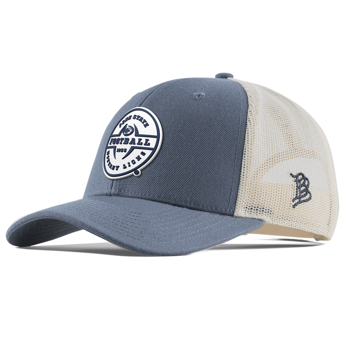 Penn State University "Penn State Football Legacy" Curved Trucker Light Navy