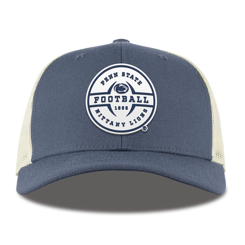 Penn State University "Penn State Football Legacy" Curved Trucker Light Navy
