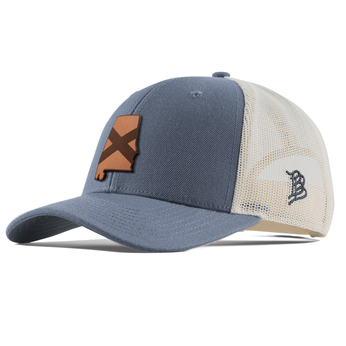 Alabama 22 Curved Trucker Light Navy