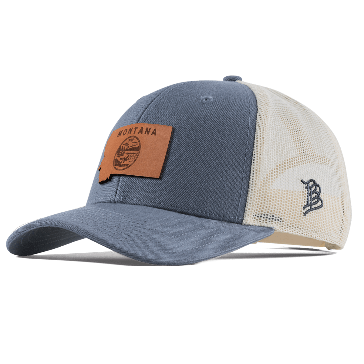 Montana 41 Curved Trucker Light Navy