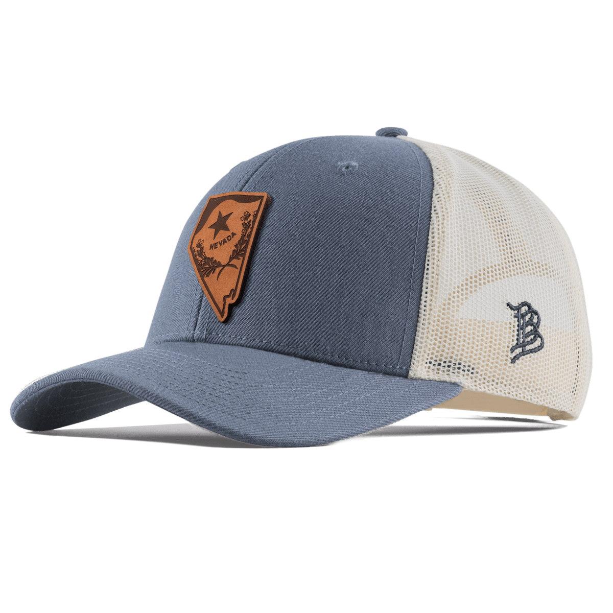 Nevada 36 Curved Trucker Light Navy