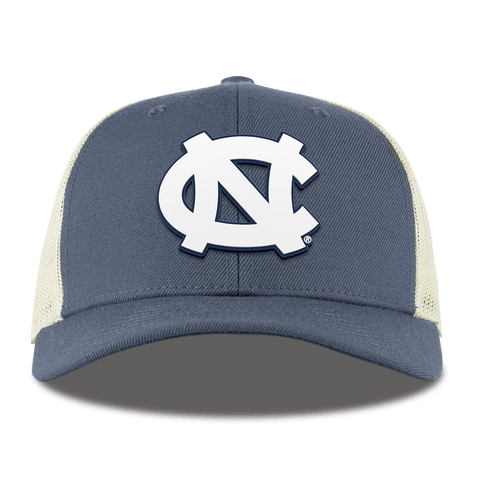 University of North Carolina "UNC Team Logo" Curved Trucker Light Navy