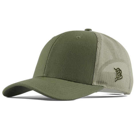 Bare Curved Trucker LIght Loden