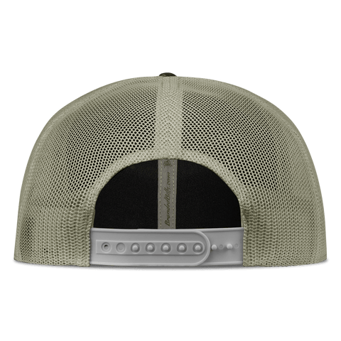 Louisiana 18 Curved Trucker Back Light Loden