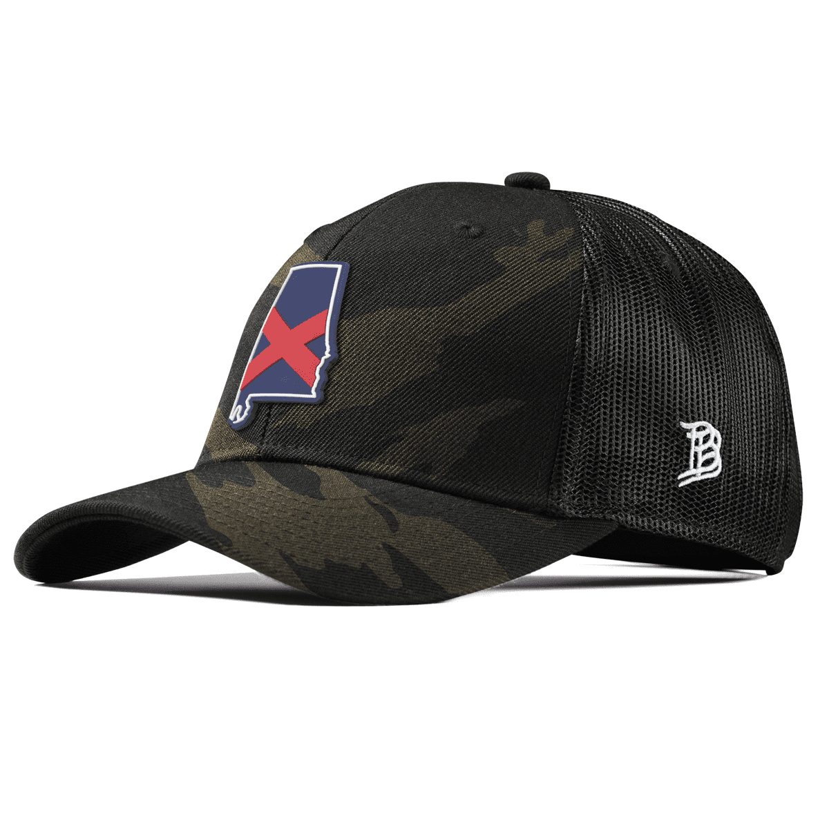 Alabama Patriot Series Curved Trucker Midnight Camo