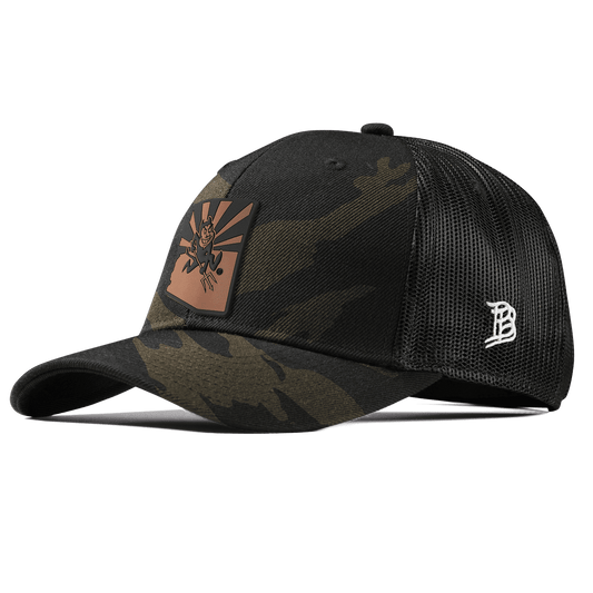 Arizona State University "Sun Devil State" Curved Trucker Midnight Camo