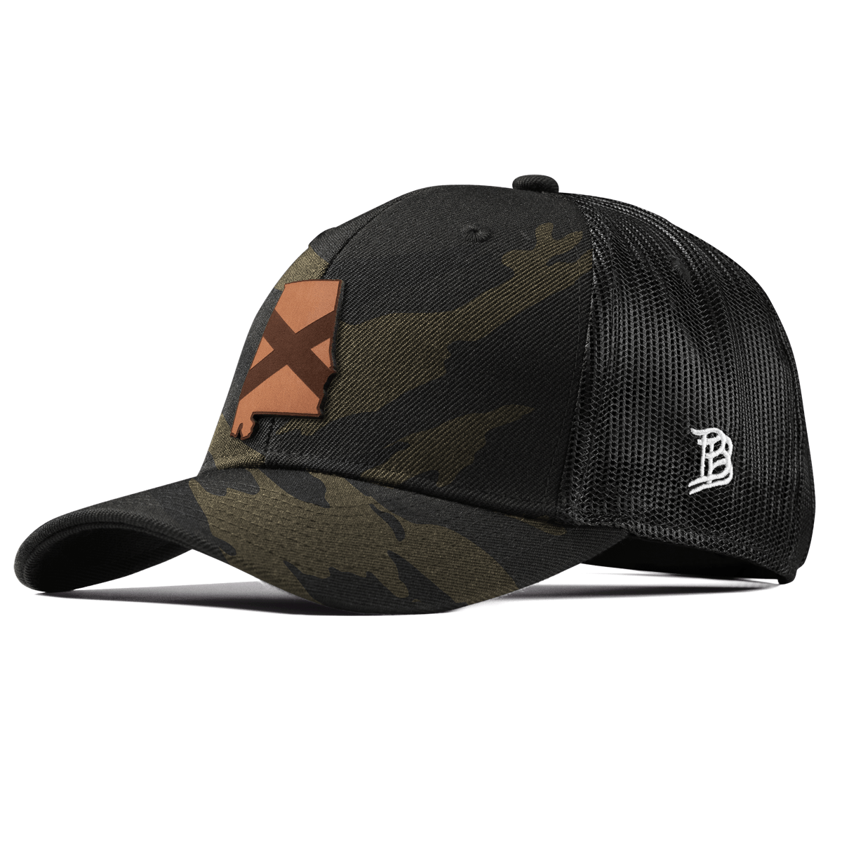 Alabama 22 Curved Trucker Midnight Camo