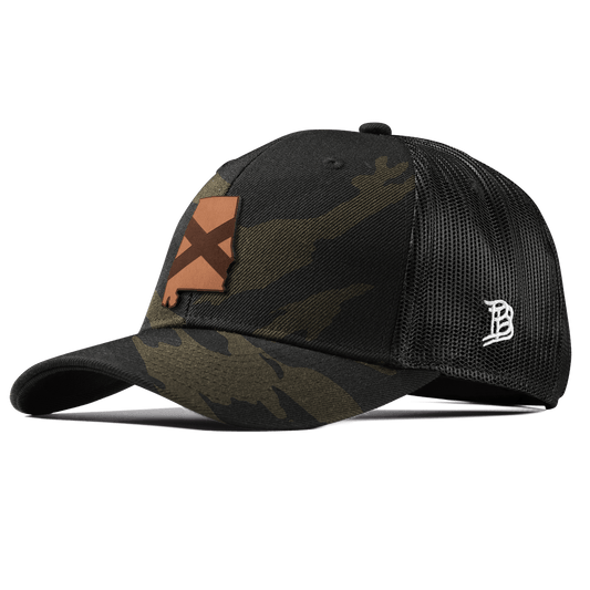 Alabama 22 Curved Trucker Midnight Camo