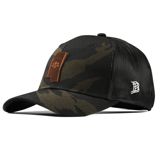 Mississippi 20 Curved Trucker Midnight Camo