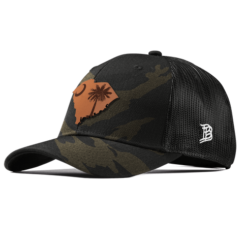 South Carolina 8 Curved Trucker Midnight Camo