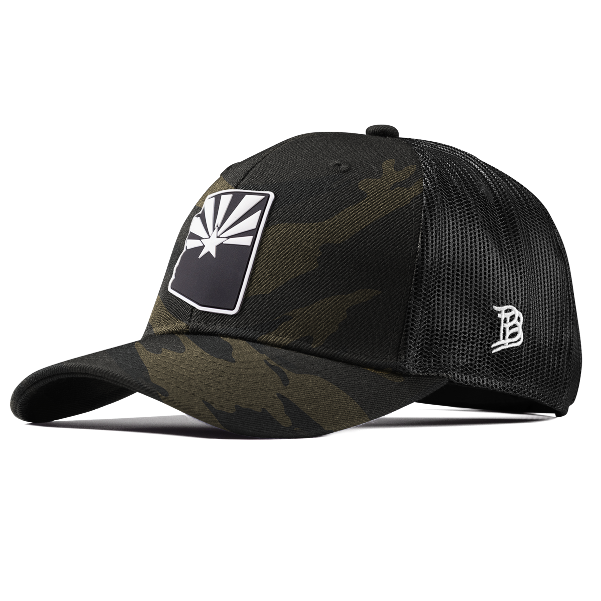Arizona Vintage Curved Trucker  Midnight Camo