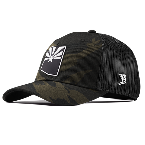 Arizona Vintage Curved Trucker  Midnight Camo