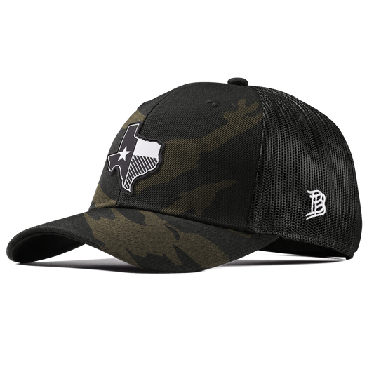 Texas Vintage Curved Trucker  Midnight Camo