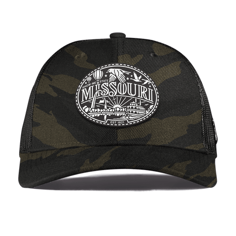 Missouri Traveler Curved Trucker Midnight Camo