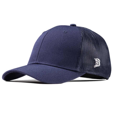 Bare Curved Trucker Navy