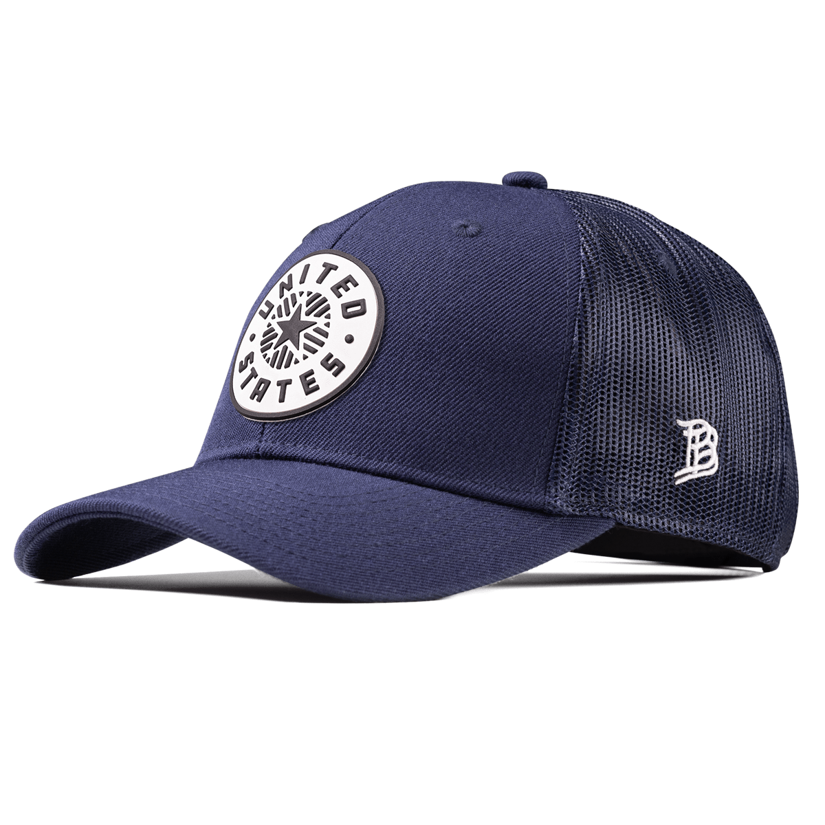 Anthem PVC Curved Trucker Navy