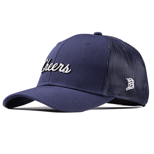 Cheers Curved Trucker Navy
