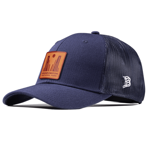 Grand Canyon National Park Curved Trucker Navy