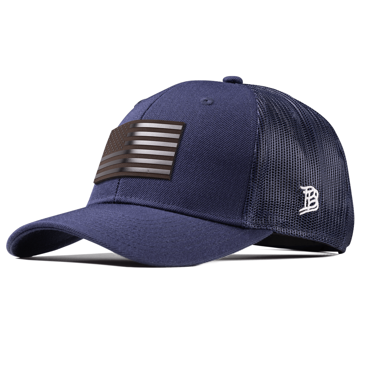 Old Glory Midnight Curved Trucker Navy