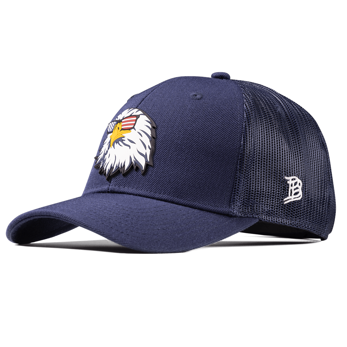 Party Eagle PVC Curved Trucker Navy